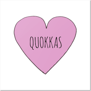 QUOKKA LOVE Posters and Art